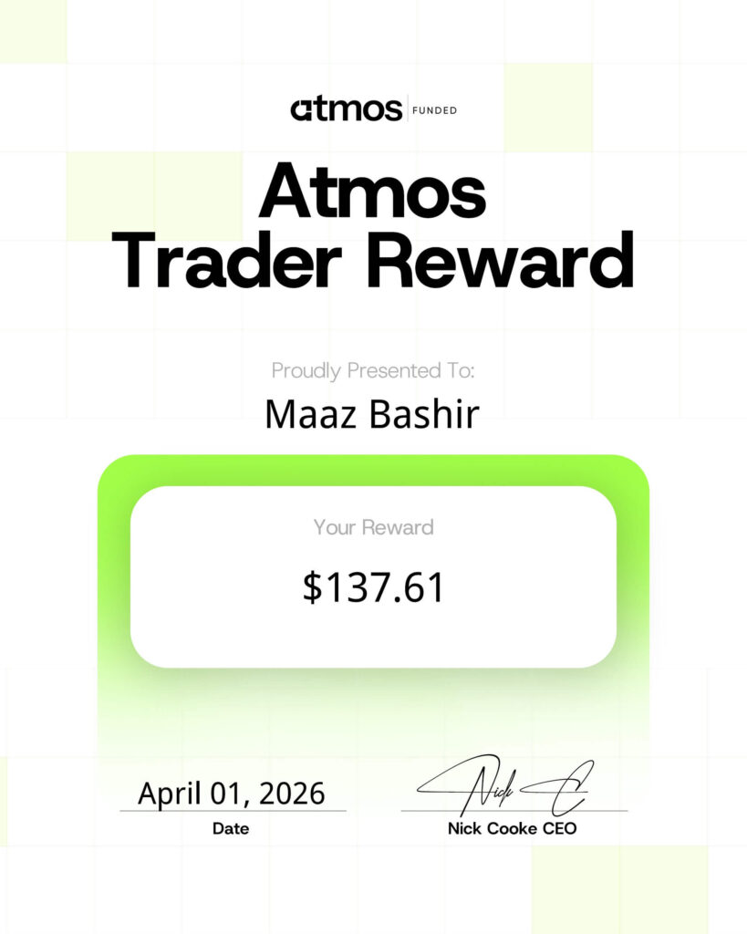 Atmos Funded Payout certificate